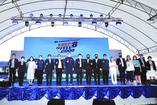 ข่าวราชการ, รัฐวิสาหกิจ - รมว.สุชาติ ส่ง เลขาสุเทพ ร่วมเปิดงานให้บริการรถไฟฟ้าสาย 8 เพิ่มการจ้างงาน สร้างรายได้สูงถึง 30,000 บาทต่อเดือน?