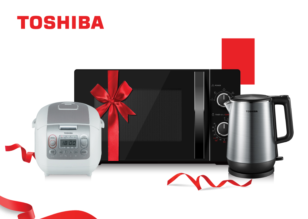 ข่าวธุรกิจ, สังคม - โตชิบา ส่งเครื่องใช้ไฟฟ้าชิ้นเล็ก กระตุ้นยอดขายส่งท้ายปี 2564