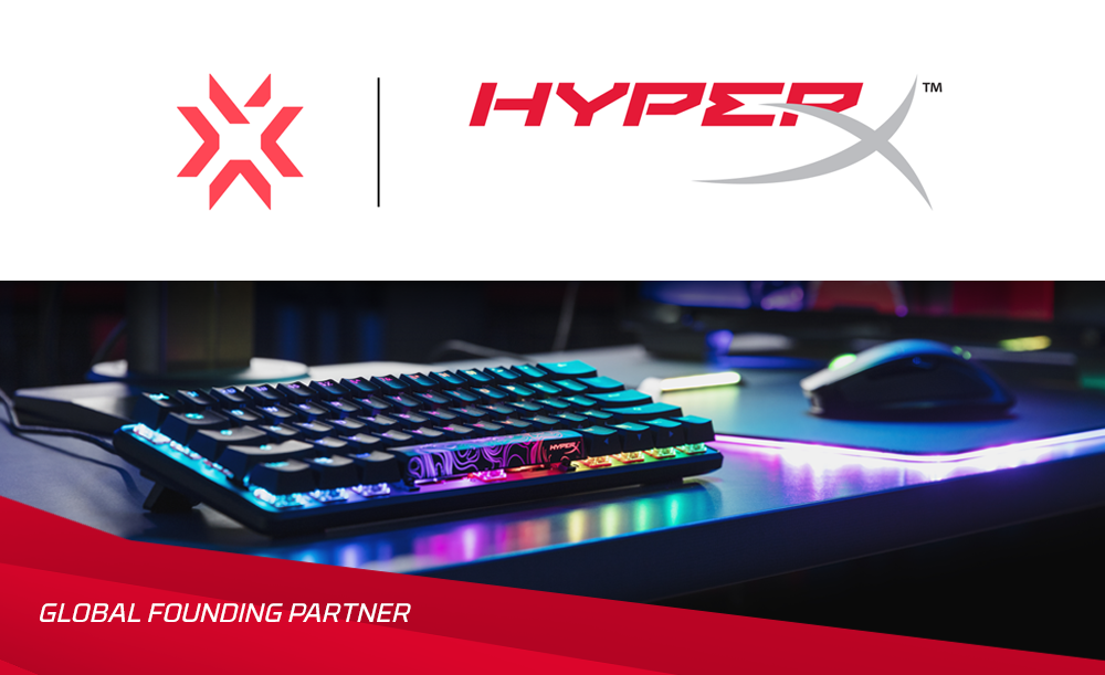 ข่าวไอที - HyperX สู่การเป็นพันธมิตรผู้ก่อตั้งระดับโลกสำหรับ Riot Games  ใน VALORANT Champions Tour