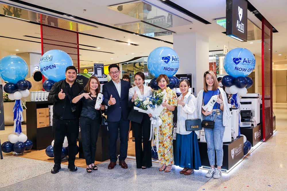 ข่าวธุรกิจ, สังคม - Airdog ผู้เชี่ยวชาญเครื่องฟอกอากาศ เปิดสาขาใหม่ในไทย เซ็นทรัลเวิลด์ ชั้น 4  ตอบโจทย์ไลฟ์สไตล์คนยุคใหม่  พร้อมส่งมอบอากาศสะอาดเพื่อสุขภาพที่ดี 