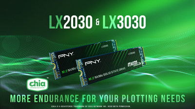 ข่าวไอที - PNY เปิดตัว SSD M.2 NVMe Gen3 x4 รุ่นใหม่ LX2030 และ LX3030