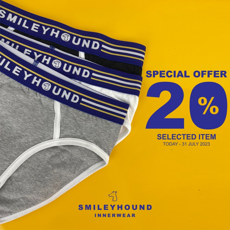ข่าวสินค้า, บริการ - SMILEYHOUND INNERWEAR จัดโปรพิเศษ ลด 20 %
