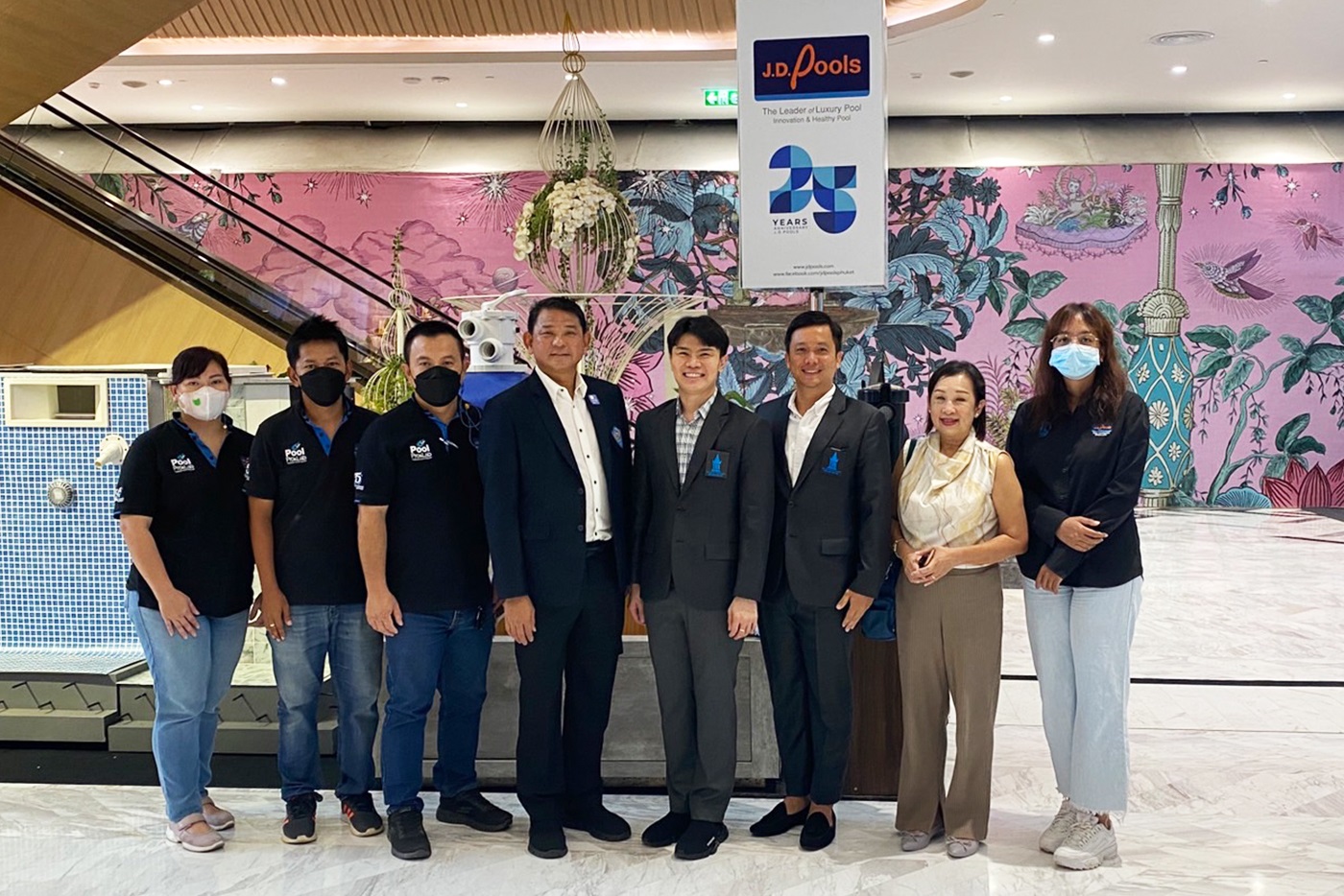 ข่าวประชาสัมพันธ์ - PR News เจ.ดี.พูลส์ สาขาภูเก็ต ร่วมจัดแสดงนวัตกรรมและสินค้าสระว่ายน้ำ ในงาน 