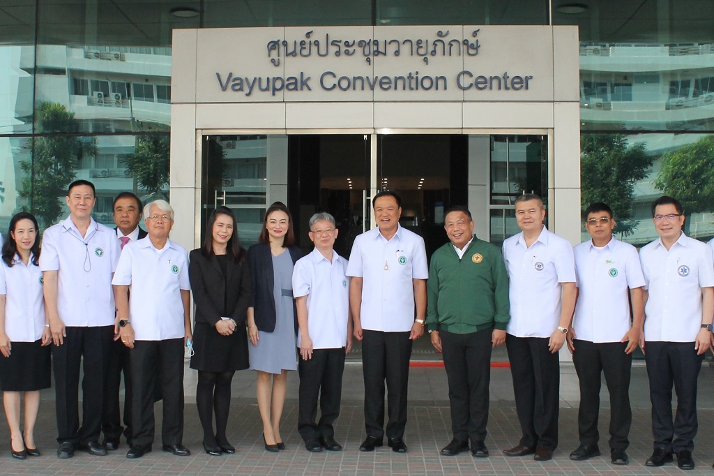ข่าวกิจกรรม - โรงแรมเซ็นทรา บายเซ็นทาราศูนย์ราชการและคอนเวนชันเซ็นเตอร์ แจ้งวัฒนะ ให้การต้อนรับนายอนุทิน ชาญวีรกูล รองนายกรัฐมนตรี และรัฐมนตรีว่าการกระทรวงสาธารณสุข