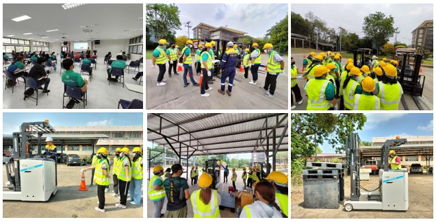 ข่าวราชการ, รัฐวิสาหกิจ - สถาบันพัฒนาฝีมือแรงงานนานาชาติ จัดฝึกอบรมการฝึกยกระดับฝีมือ หลักสูตร เทคนิคการขับรถยกและจัดการคลังสินค้า รุ่นที่ 2