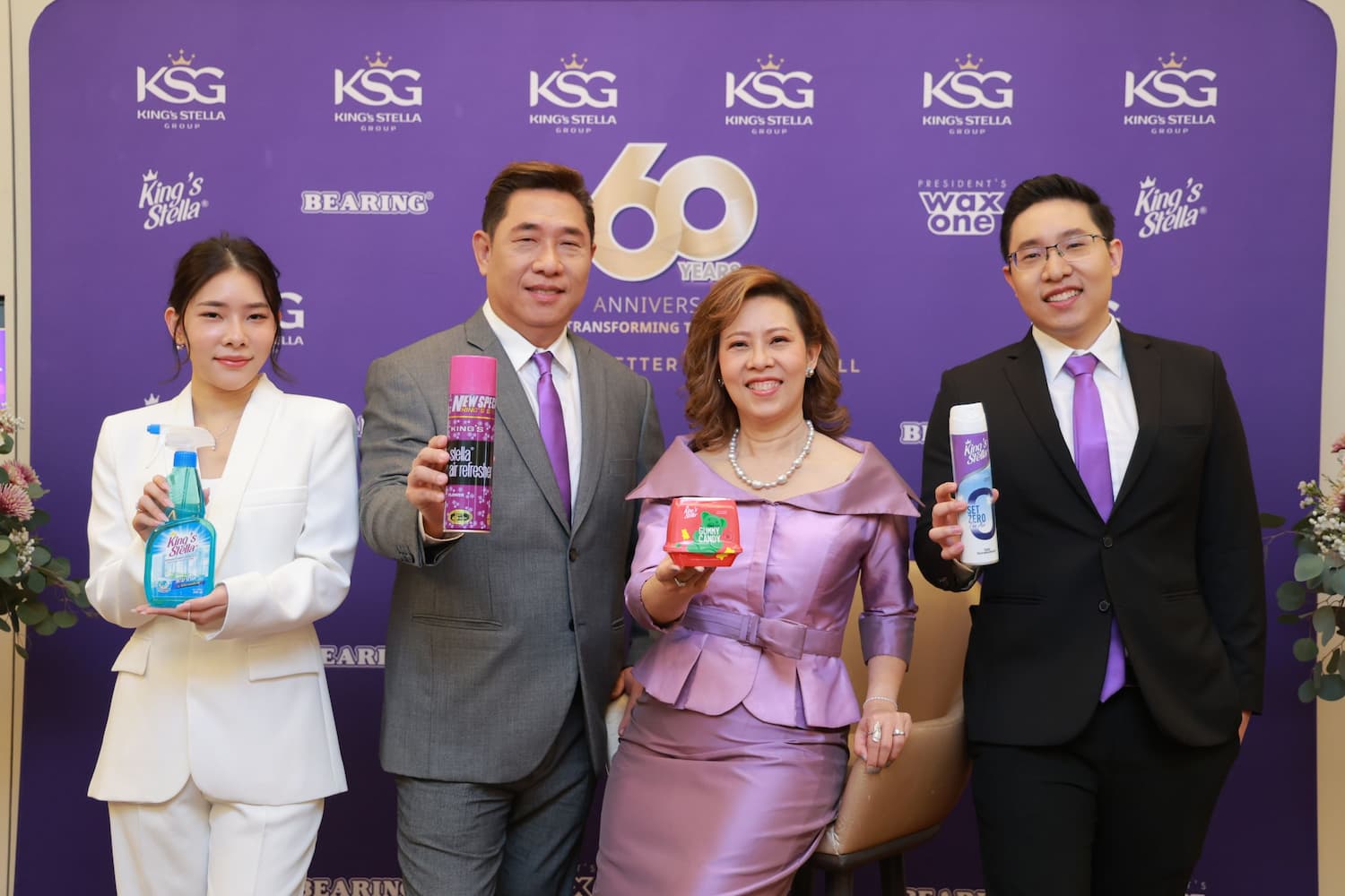 ข่าวประชาสัมพันธ์ - PR News คิงสเตลล่า กรุ๊ป (KSG) ฉลองครบรอบ 60 ปี ลุยทรานส์ฟอร์มครั้งใหญ่ กางแผน 5 ปี ทุ่มงบ 250 ล้านบาท บุกตลาดเต็มสูบ โกยยอดทะลุ 2,000 ล้านบาท