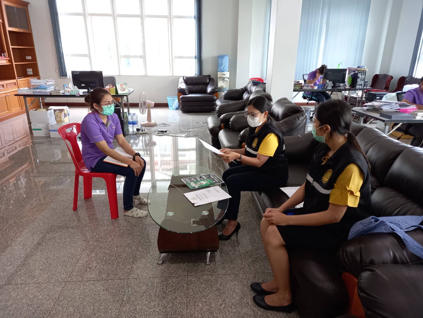 ข่าวราชการ, รัฐวิสาหกิจ - สนพ.กำแพงเพชร ออกตรวจสถานประกอบกิจการ ตาม พรบ.ส่งเสริมการพัฒนาฝีมือแรงงาน พ.ศ.2545 และที่แก้ไขเพิ่มเติม