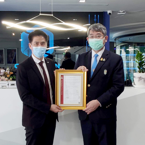 ข่าวไอที - ไซเบอร์ตรอน ผู้ให้บริการศูนย์เฝ้าระวังภัยคุกคามด้านความมั่นคงปลอดภัยไซเบอร์รูปแบบใหม่ รับมอบใบรับรอง