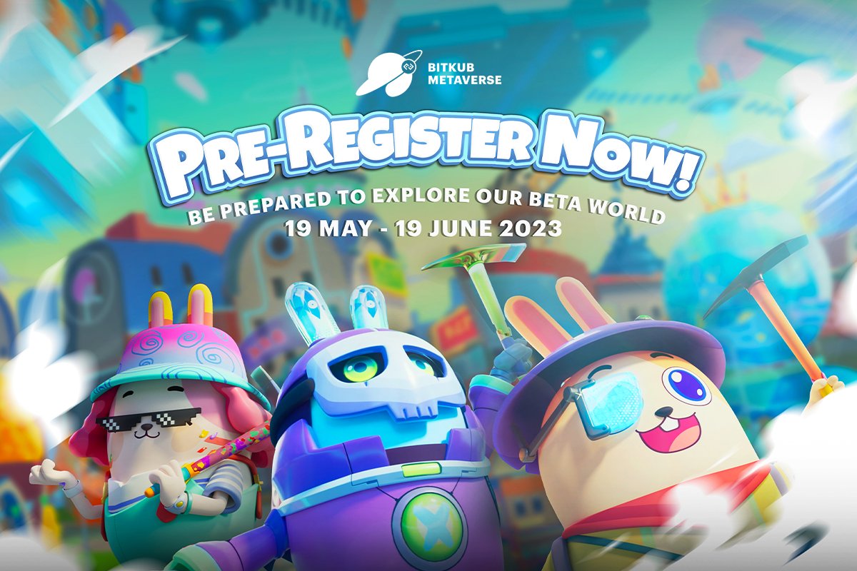 ข่าวธุรกิจ, สังคม - ชาว Rabbitian ห้ามพลาด แคมเปญ Bitkub Metaverse Pre-Registration ร่วมกิจกรรมแข่งขันเพื่อรับ! ที่ดินโลกเสมือน ไอเทม และของรางวัลพิเศษอีกเพียบ