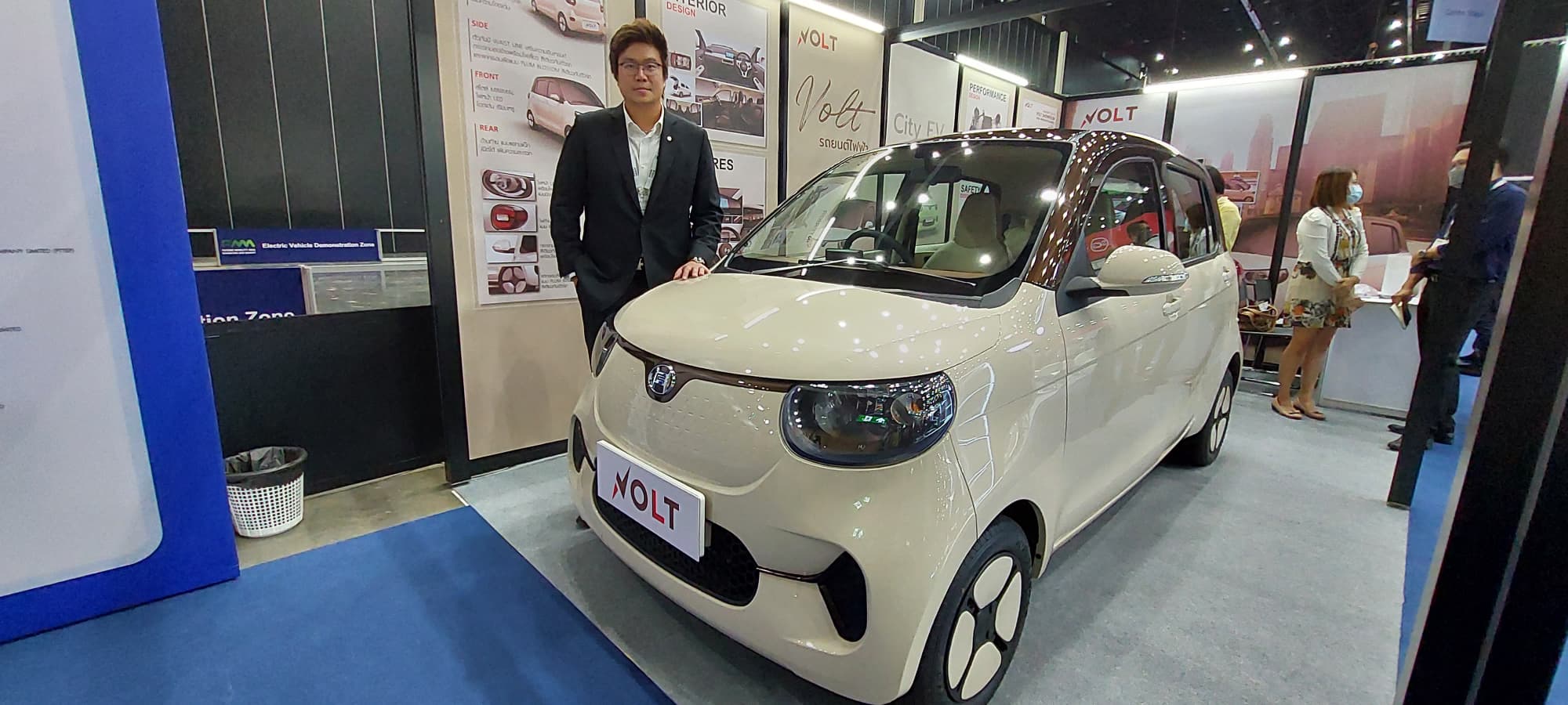 ข่าวยานยนต์ - อีวี ไพรมัส เผยโฉม  Volt City EV ครั้งแรกในงาน Future Energy Asia