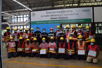 สพร.7อุบลฯ จัดทดสอบมาตรฐานช่างไฟฟ้าภายในอาคาร ระดับ 1 ภายใต้โครงการงบCOVID-19