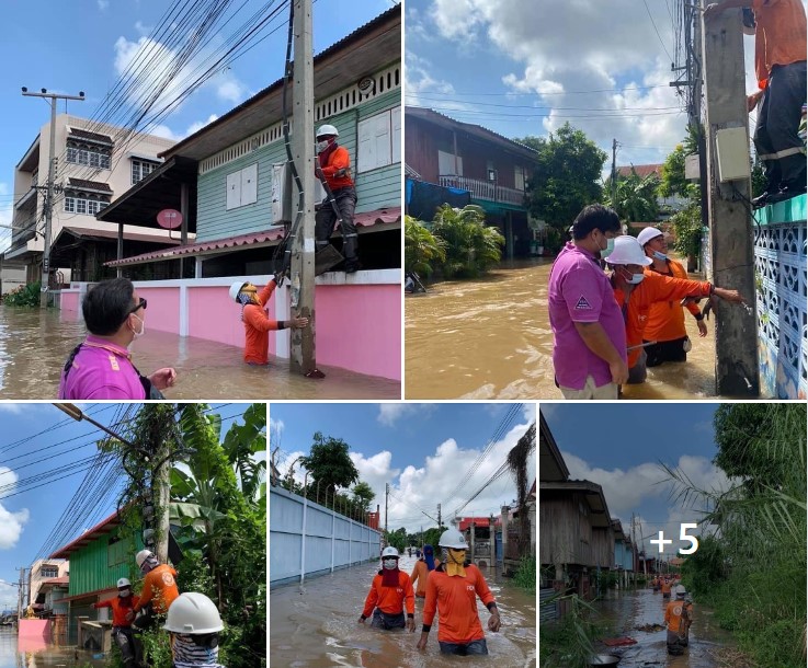 ข่าวประชาสัมพันธ์ - PR News PEA เตือน ระวังภัยจากไฟฟ้า ช่วงน้ำท่วม