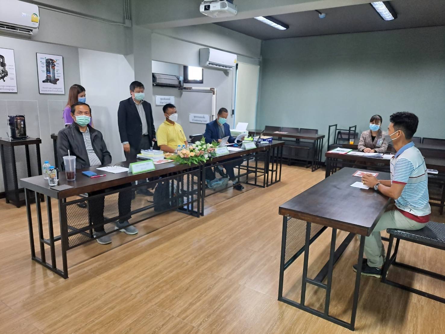 ข่าวราชการ, รัฐวิสาหกิจ - พัฒนาแรงงานนนท์ ประเมินช่างไฟฯ ช่างแอร์