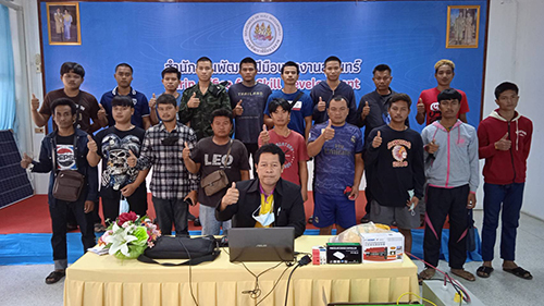 ข่าวการศึกษา - พัฒนาฝีมือแรงงานสุรินทร์ ฝึกช่างติดตั้งโซลาร์เซลล์ เน้นลงมือ ทำได้ ทำเป็น