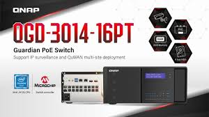 ข่าวไอที - QNAP QGD-3014-16PT เดสก์ท็อป Smart Edge PoE Switch สำหรับโซลูชันการทำงานของกล้องวงจรปิด หรือกล้อง IP