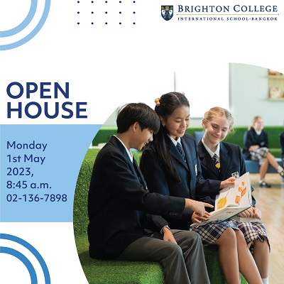 ข่าวการศึกษา - ร.ร.นานาชาติไบรท์ตันคอลเลจ กรุงเทพฯ จัดงาน Brighton College Bangkok Open House  1 พ.ค.นี้