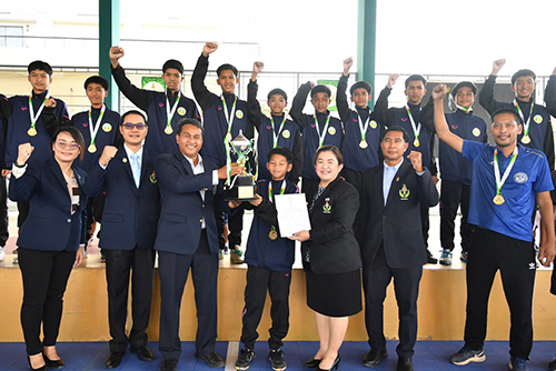 ข่าวประชาสัมพันธ์ - PR News รร.กีฬา อบจ.แพร่ คว้าแชมป์ฟุตซอล 14 ปีกรมพลศึกษา
