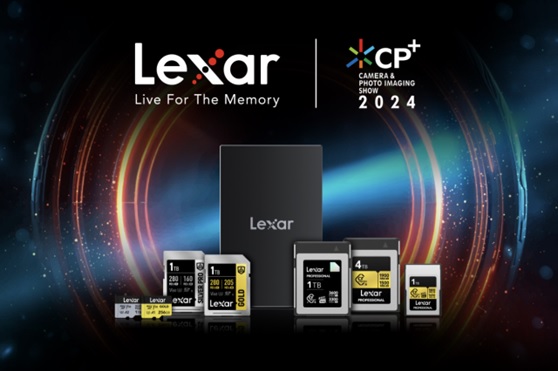 ข่าวไอที - Lexar จัดแสดงผลิตภัณฑ์อุตสาหกรรมระดับไฮเอนด์ชั้นนำในงาน CP+ 2024 หน่วยความจำแฟลชชั้นนำได้มาถึงญี่ปุ่นแล้ว!!