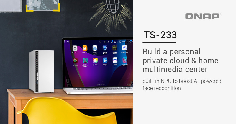 ข่าวไอที - QNAP launches the TS-233 NAS, a smart storage and collaboration solution ideal for hybrid working