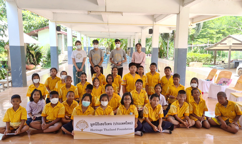 ข่าวกิจกรรม - มูลนิธิเฮอริเทจ ประเทศไทย จัดโครงการห้องเรียนโภชนาการเพื่อการเรียนรู้ ครั้งที่ 3 สนับสนุนการสร้างเสริมสุขภาพแก่เด็กนักเรียน ณ โรงเรียนวัดไผ่จรเข้  จังหวัดนครปฐม