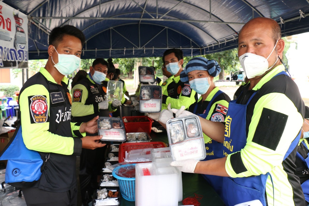 ข่าวประชาสัมพันธ์ - PR News มูลนิธิป่อเต็กตึ๊ง ยกทัพจัดทีมบรรเทาสาธารณภัย พร้อมอุปกรณ์ และโรงครัวฯ ลงพื้นที่บรรเทาทุกข์ผู้ประสบภัยน้ำท่วม จังหวัดอุบลราชธานี