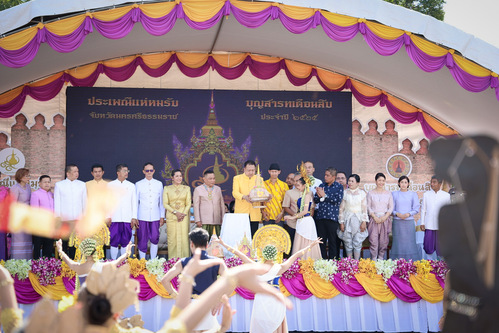 ข่าวประชาสัมพันธ์ - PR News รมว.สุชาติ เปิดงานแห่หมฺรับประเพณีบุญสารทเดือนสิบฯ เมืองนคร พร้อมพบปะให้กำลังใจอาสาสมัครแรงงาน