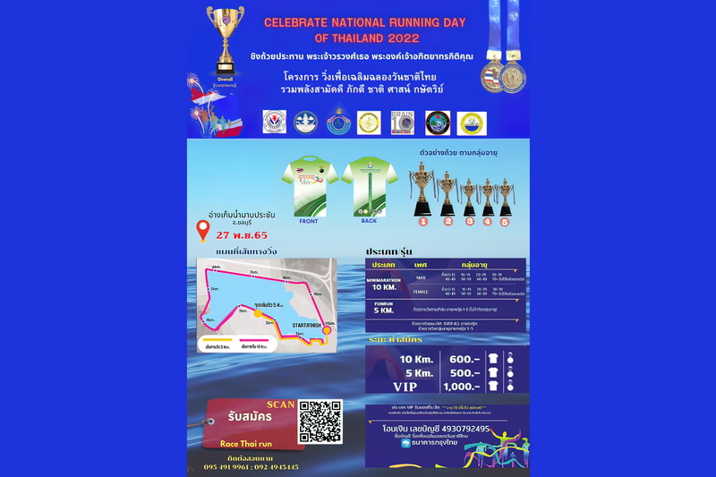 ข่าวงานอีเว้นท์ - เชิญชวนร่วมวิ่งการกุศล เพื่อน้องคนพิการ ชิงถ้วยประทาน พระเจ้าวรวศ์เธอ พระองค์เจ้าอทิตยาทรกิติคุณ