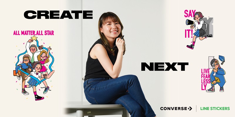 ข่าวไอที -  LINE ผนึกกำลัง CONVERSE ส่งต่อผลงานครีเอเตอร์ไทย 