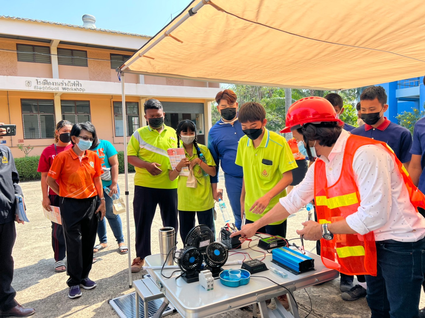 ข่าวราชการ, รัฐวิสาหกิจ - พัฒนาฝีมือแรงงานสมุทรสงคราม Open House นร. ศึกษาดูงาน
