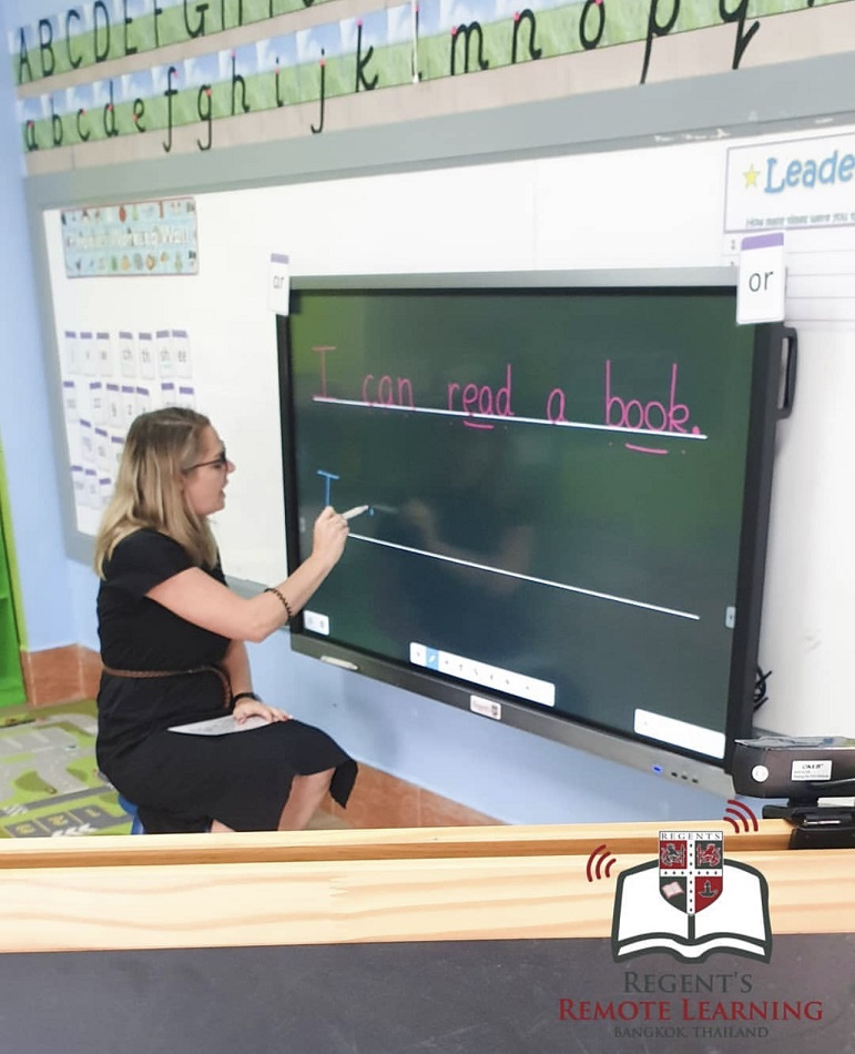 ข่าวการศึกษา - โรงเรียนนานาชาติรีเจ้นท์ กรุงเทพฯ ได้มีการเรียนการสอนในรูปแบบใหม่ Remote Learning