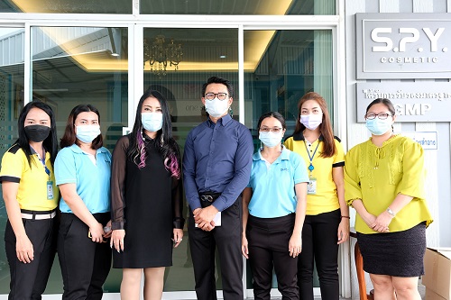 SPY COSMETIC ให้ความรู้พนักงานเกี่ยวกับวัคซีนโควิด-19