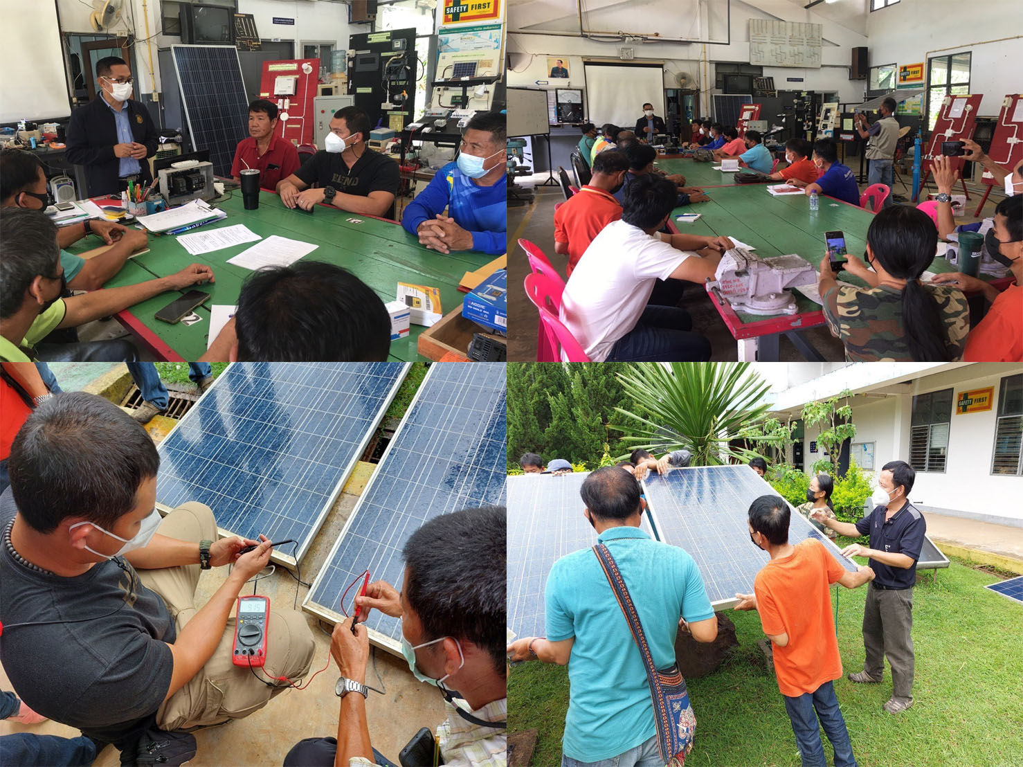 ข่าวราชการ, รัฐวิสาหกิจ - พัฒนาฝีมือแรงงานพะเยาฝึกอบรม การประยุกต์ระบบโซล่าเซลล์เพื่องานการเกษตร