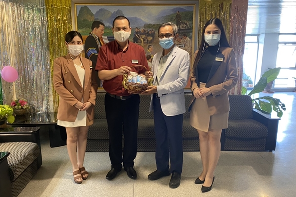 ข่าวธุรกิจ, สังคม - โรงแรมแคนทารี โคราช สวัสดีปีใหม่ 2564 อธิการบดี มหาวิทยาลัยราชภัฏนครราชสีมา