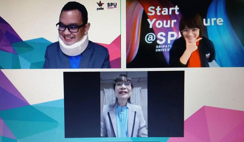 บริการวิชาการสู่สังคมดิจิทัล! SPU admission อบรม ONLINE สำหรับคุณครู ด้วย How to
