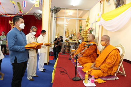 ข่าวศาสนา - TMILL เป็นเจ้าภาพทอดกฐินสามัคคี วัดสำโรงใต้ (ปุณหังสนาวาส)  จ.สมุทรปราการ