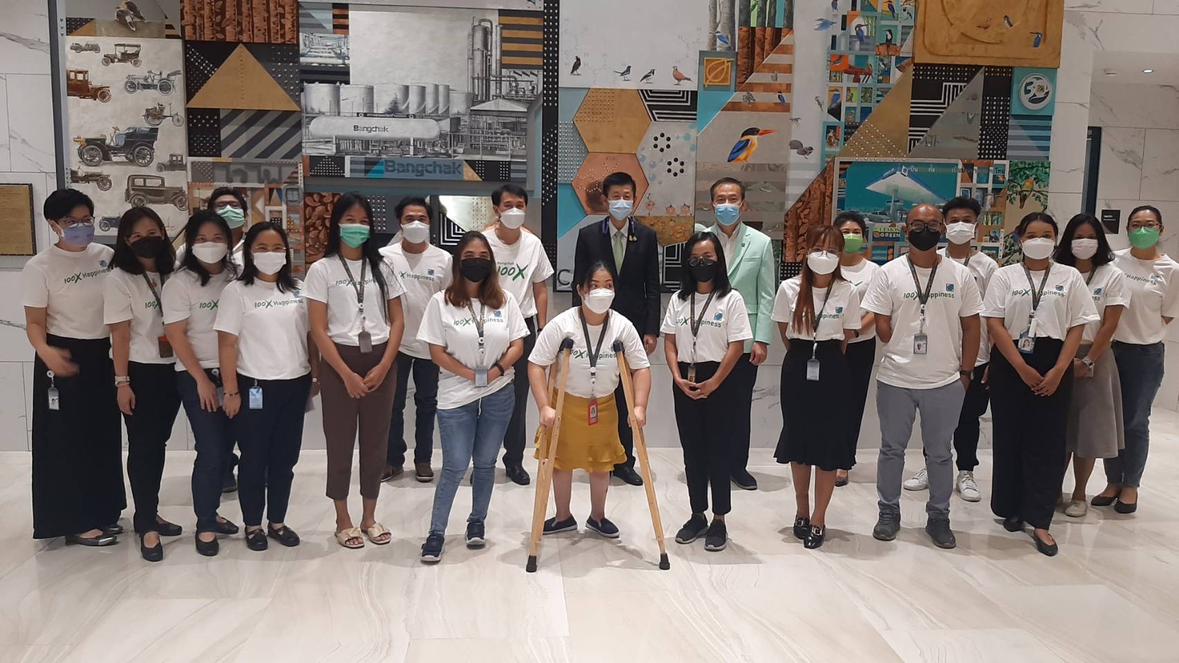 ข่าวธุรกิจ, สังคม - ปลัดฯ บุญชอบ ปลื้ม บ.บางจาก ดึงคนพิการเข้าทำงาน สร้างความมั่นคงทางอาชีพ