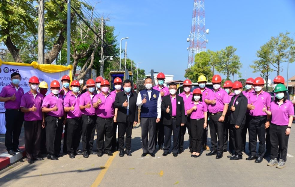 ข่าวราชการ, รัฐวิสาหกิจ - PEA นำสายไฟฟ้า และสายสื่อสารลงดิน ในพื้นที่จังหวัดเพชรบูรณ์