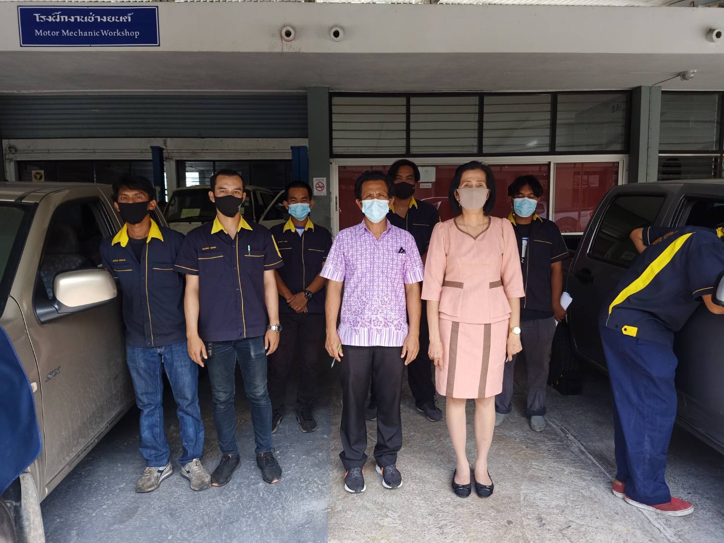 ข่าวการศึกษา - สพร.23 ปัตตานี ทดสอบมาตรฐานฝีมือแรงงานแห่งชาติ ช่างบำรุงรักษารถยนต์