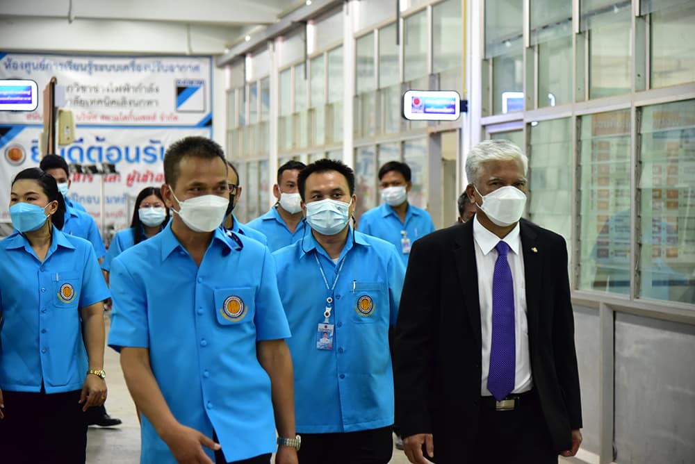 ข่าวการศึกษา - ไดกิ้น โชว์ศักยภาพ ศูนย์การเรียนรู้ระบบเครื่องปรับอากาศ วิทยาลัยเทคนิคเลิงนกทา