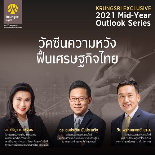 ข่าวการเงิน - Money News KRUNGSRI EXCLUSIVE 2021 Mid-Year Outlook Series 