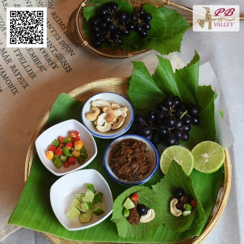 ข่าวอาหาร, เครื่องดื่ม - เมี่ยงใบองุ่น ตอบโจทย์ของคนรักสุขภาพ By ไร่ พีบี วัลเล่ย์ เขาใหญ่