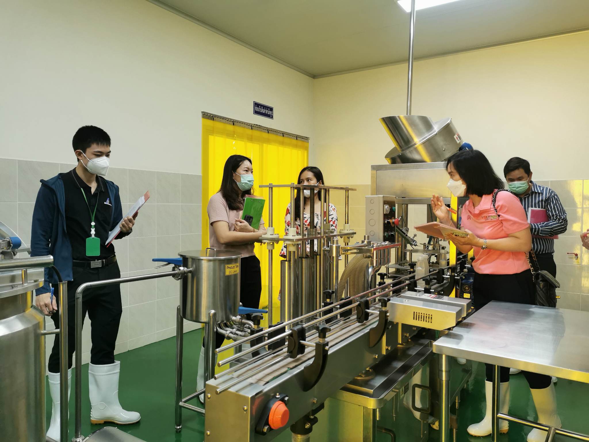 ข่าวประชาสัมพันธ์ - PR News คณะอุตสาหกรรมเกษตร มจพ. ได้รับการตรวจประเมินมาตรฐานเพื่อขึ้นทะเบียนเป็นสถานที่ผลิตอาหารตามมาตรฐานของสำนักงานกรรมการอาหารและยา (อย.) 