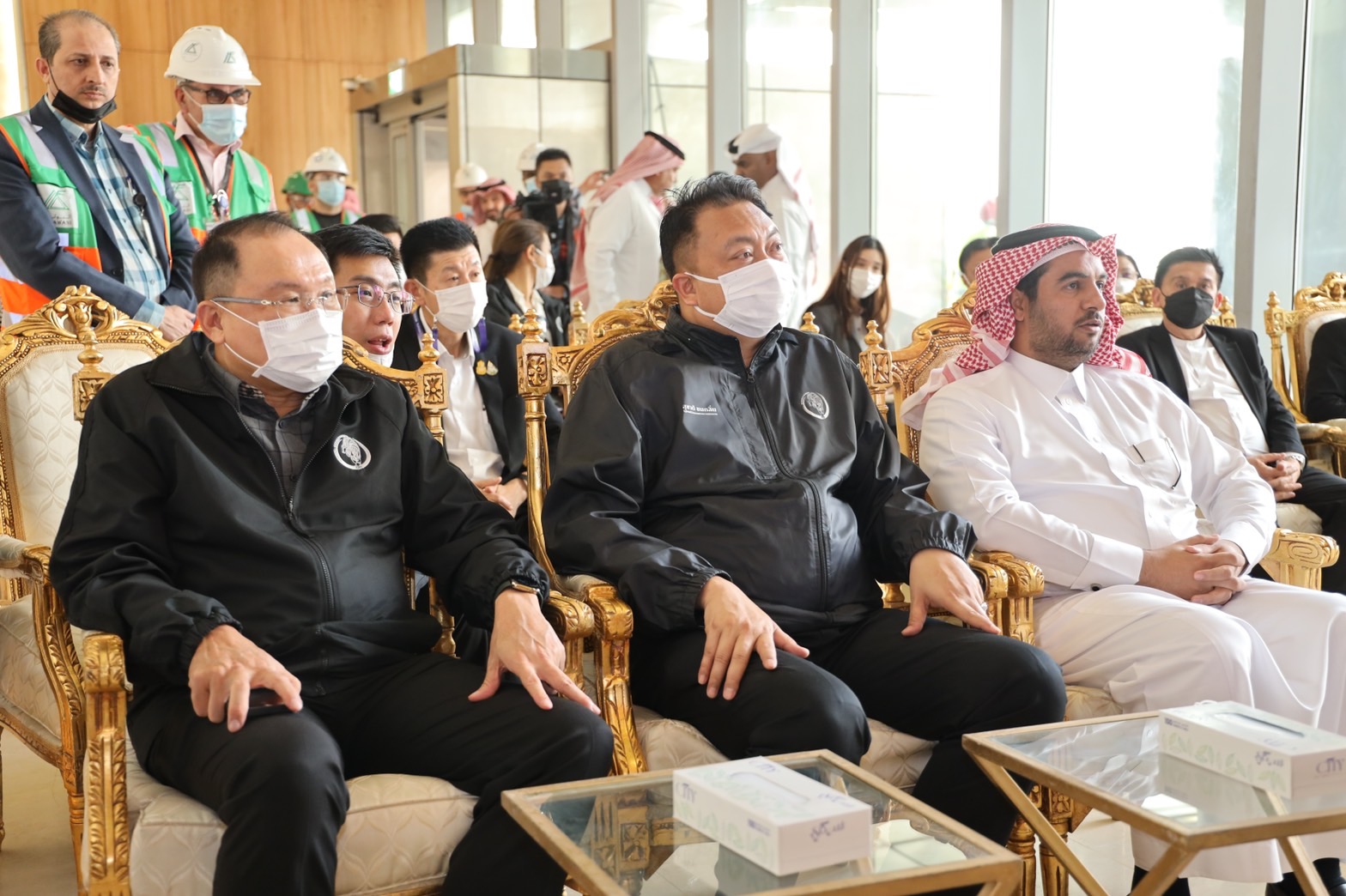 ข่าวราชการ, รัฐวิสาหกิจ - รมว. สุชาติ นำทีมไทยแลนด์ลุยไซต์งานซาอุฯ เตรียมส่งออกแรงงาน