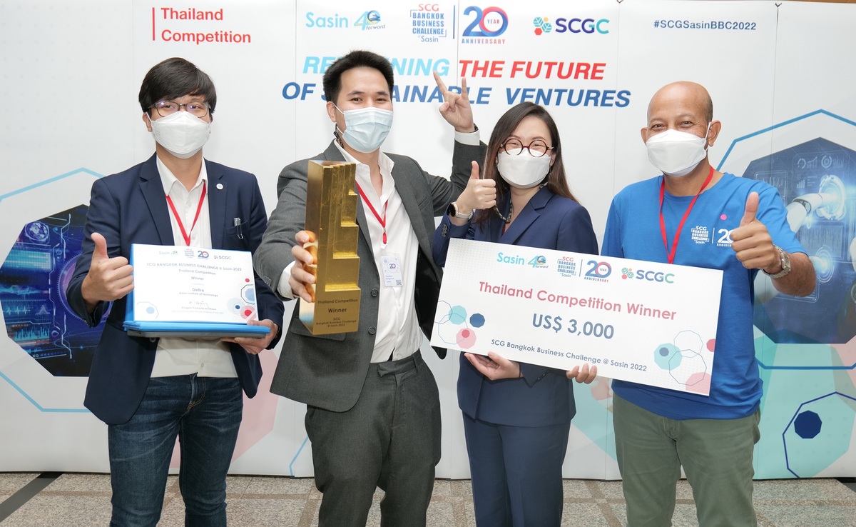 English News - Defire Team from the Asian Institute of Technology (AIT): The Winner of SCG Bangkok Business Challenge @ Sasin 2022 - Thailand Competition