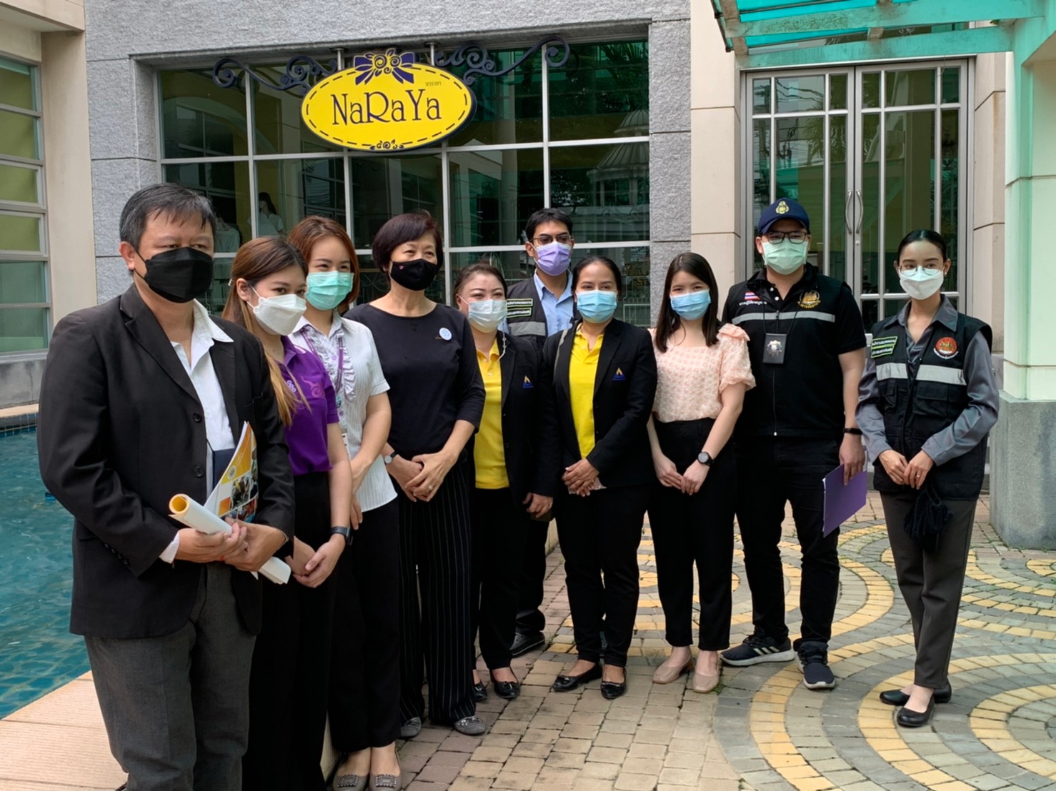 ข่าวราชการ, รัฐวิสาหกิจ - พัฒนาแรงงานนนท์ ร่วมตรวจ Factory Sandbox นารายณ์อินเตอร์เทรด