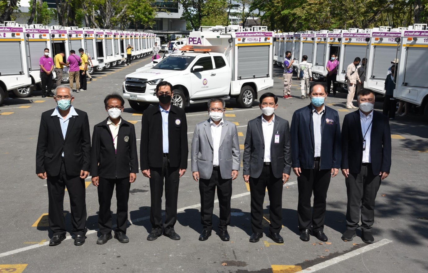 ข่าวราชการ, รัฐวิสาหกิจ - การไฟฟ้าส่วนภูมิภาค ส่งมอบรถยนต์ปฏิบัติการระบบไฟฟ้าทั่วประเทศ