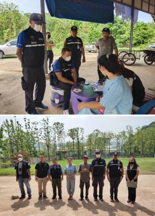 ข่าวราชการ, รัฐวิสาหกิจ - ตม.จว.พะเยา บูรณาการร่วมกับหน่วยงานความมั่นคงในพื้นที่ออกตรวจสถานประกอบการและประชาสัมพันธ์การแจ้งที่พักอาศัยของคนต่างด้าว