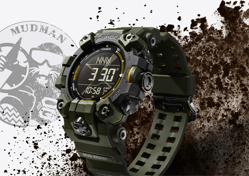 ข่าวแฟชั่น - คาสิโอ เปิดตัวนาฬิกา G-SHOCK กันฝุ่นกันโคลน มาพร้อมจอ LCD สองชั้นเพื่อให้อ่านหน้าปัดได้ง่ายขึ้น