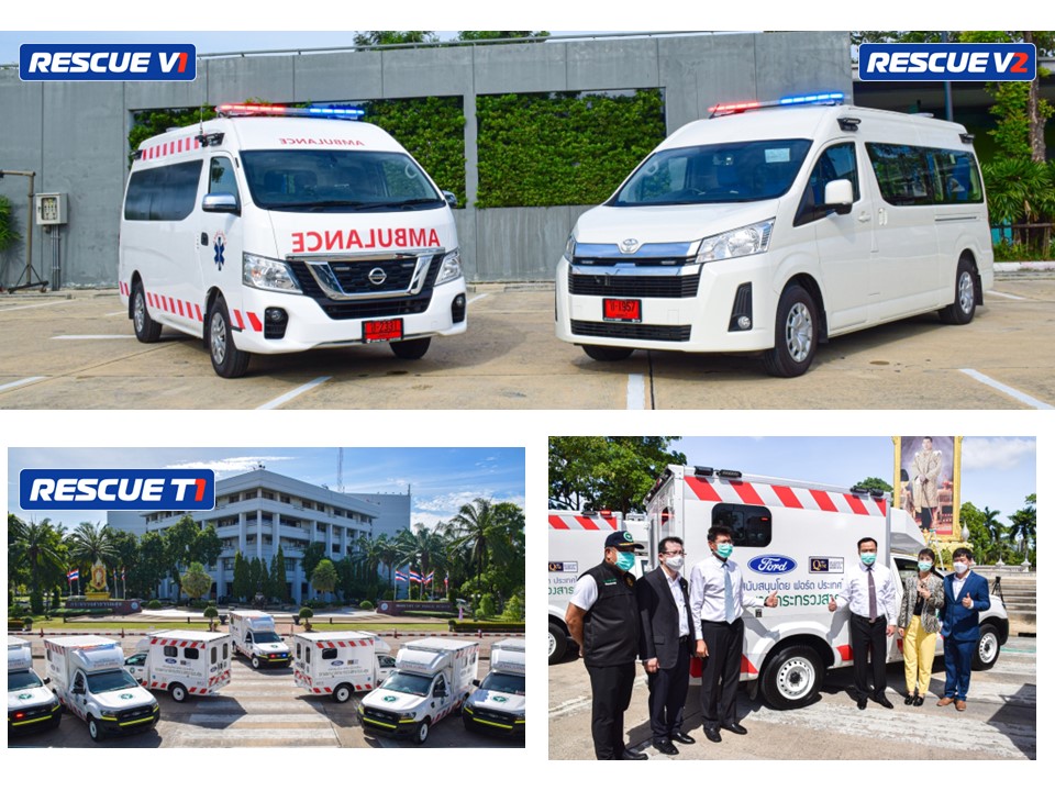 ข่าวประชาสัมพันธ์ - PR News แคสป้า ฟาร์มาซูติคอล ร่วมกับ เอส เอส เอส ออโตโมทีฟ เปิดตัวรถให้บริการการแพทย์ฉุกเฉินขั้นสูง