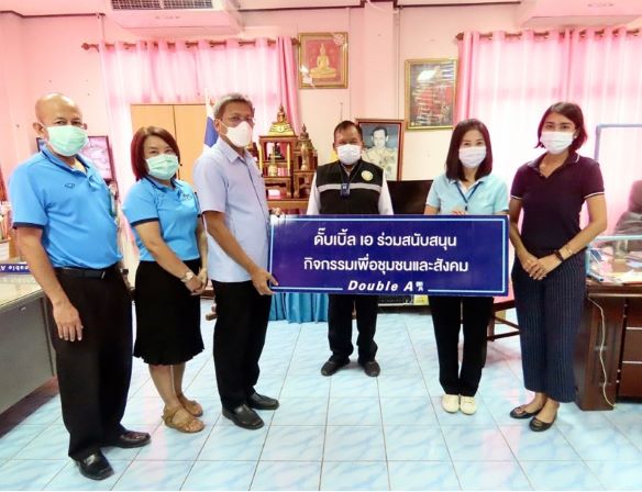 ข่าวธุรกิจ, สังคม - ดั๊บเบิ้ล เอ สนับสนุนห้องความดันลบ รพ.กบินทร์บุรี